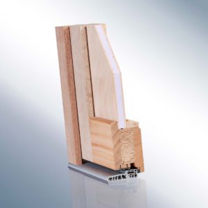 Holzprofil für Haustüren